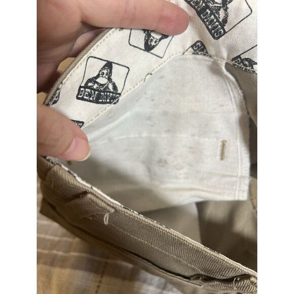Ben Davis Original Tan Khaki Work Pants Size 36.    M3 - Picture 10 of 12